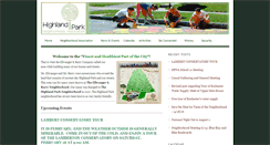 Desktop Screenshot of highlandparkrochester.org